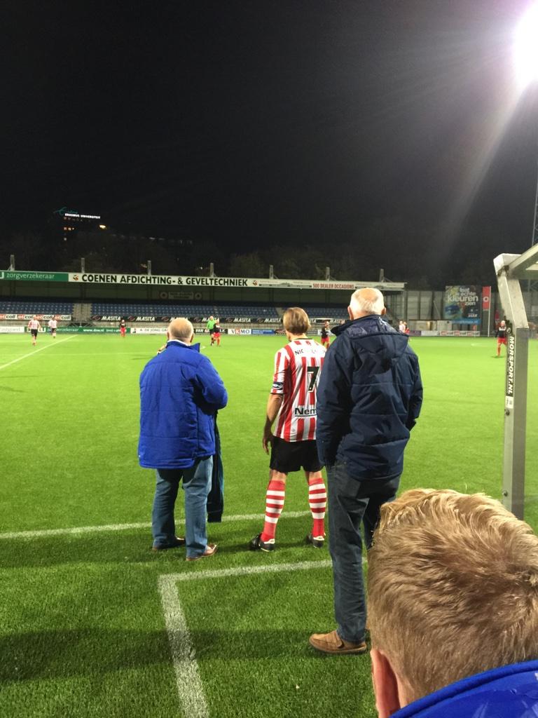SpartaRotterdam's tweet image. Voorwedstrijd #Excelsior tegen #SpartaRotterdam legends. Jos van Eck gaat invallen.
