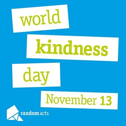 RandomActsOrg's tweet photo. It's World Kindness Day! Show us how you're celebrating! http://t.co/DrqD1ub0OF