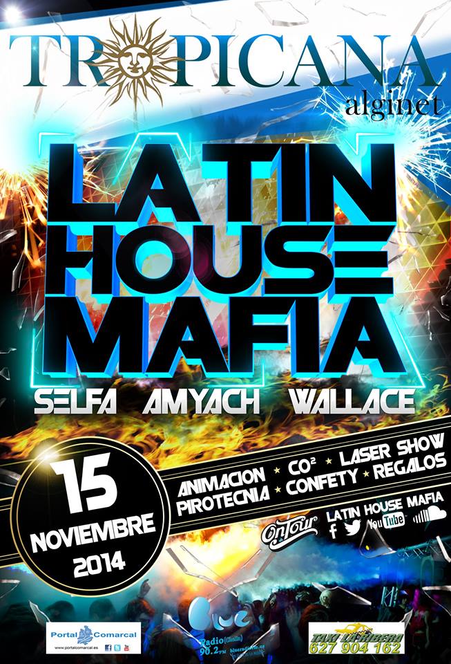 AlexSelfa's tweet photo. este sabado es el dia en TROPICANA Alginet LATIN HUOSE MAFIA http://t.co/eenH7ylzbl