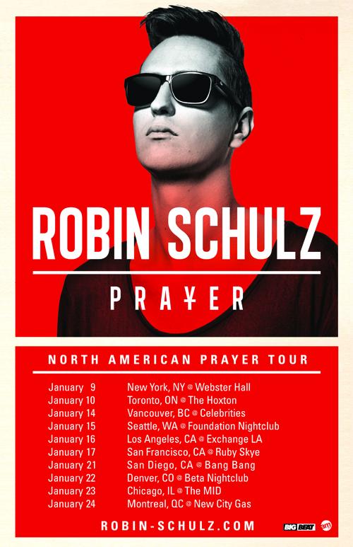 robin_schulz's tweet photo. happy to announce my north american 'PRAYER' tour! #robinschulzteam #prayer http://t.co/Vj1zhbHp6q