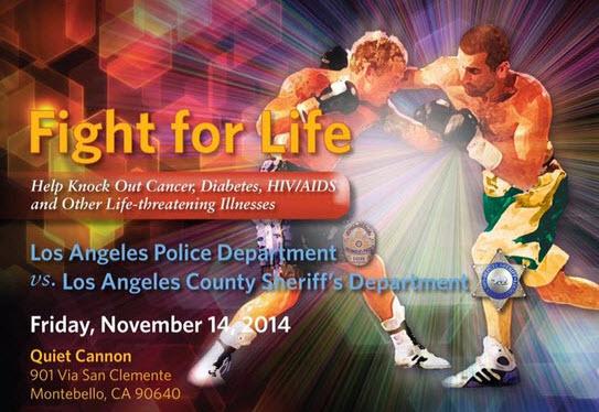 LAPDHQ's tweet image. #LAPD News: #LAPD &amp;amp; #LASD Battle Each Other for a Good Cause, @cityofhope #Boxing event. bit.ly/1xws8Lc