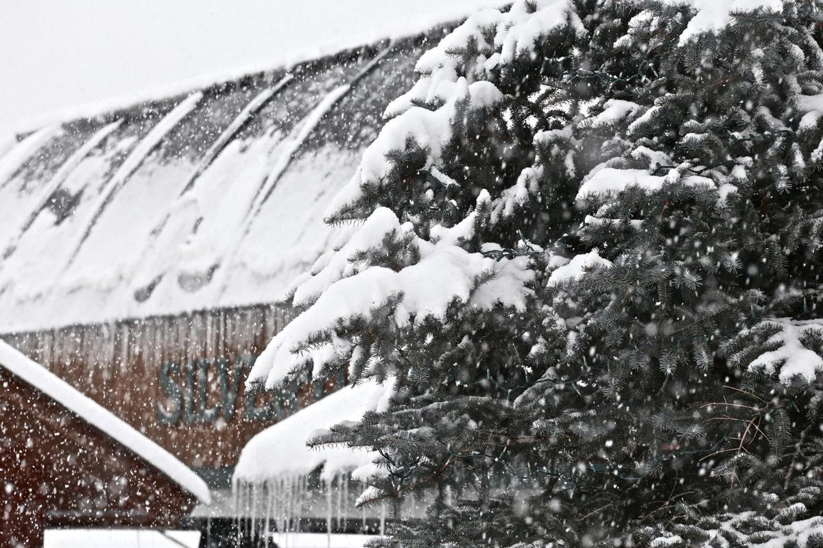 #snow is hammering #crestedbutte right now #skicb #winterishere getting our #winterstoke going Photo: <a href="/Chris_Segal/">Chris Segal</a>