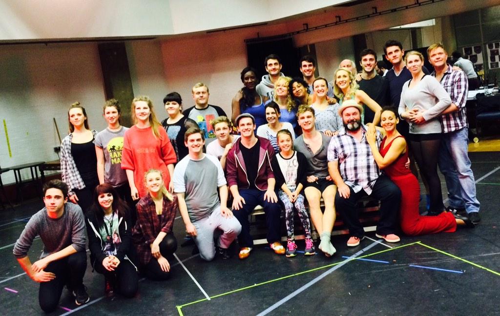 NikolaiFoster's tweet photo. Our incredible White Christmas cast after our first run @WYPlayhouse : http://t.co/laIS4SsTWk
