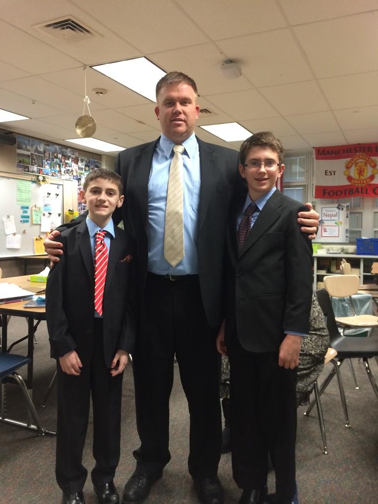 Dress up day brings out good looks!  Maybe future teachers, business owners, lawyers, or millions of other options!!