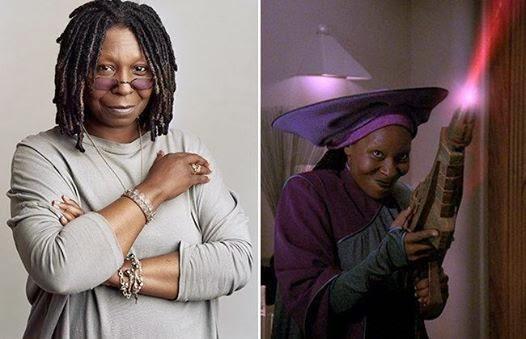 Wishing a very happy birthday 2 Whoopi Goldberg, who played Guinan, 1 of my fav characters. 