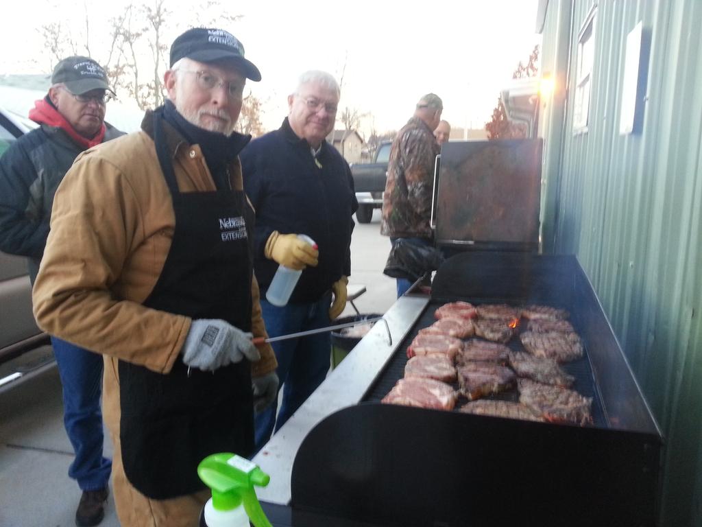 UNLExtension's tweet photo. #extfall14 Ag Section grilling up a storm. http://t.co/ratR2Smcu6