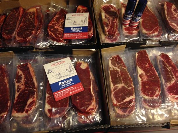 brentrdiller's tweet photo. Character Honor Service and STEAK! #Barbasol #thatsalottochewon http://t.co/zR8sOMruJv