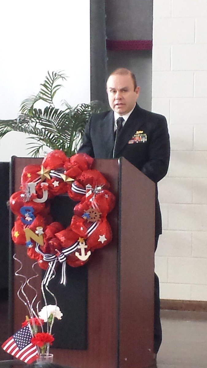 NRDRaleigh's tweet photo. Sailors from around the district attended Veterans Day events &amp; spoke during ceremonies, including the XO at NCCU. http://t.co/fALnUxX5L5