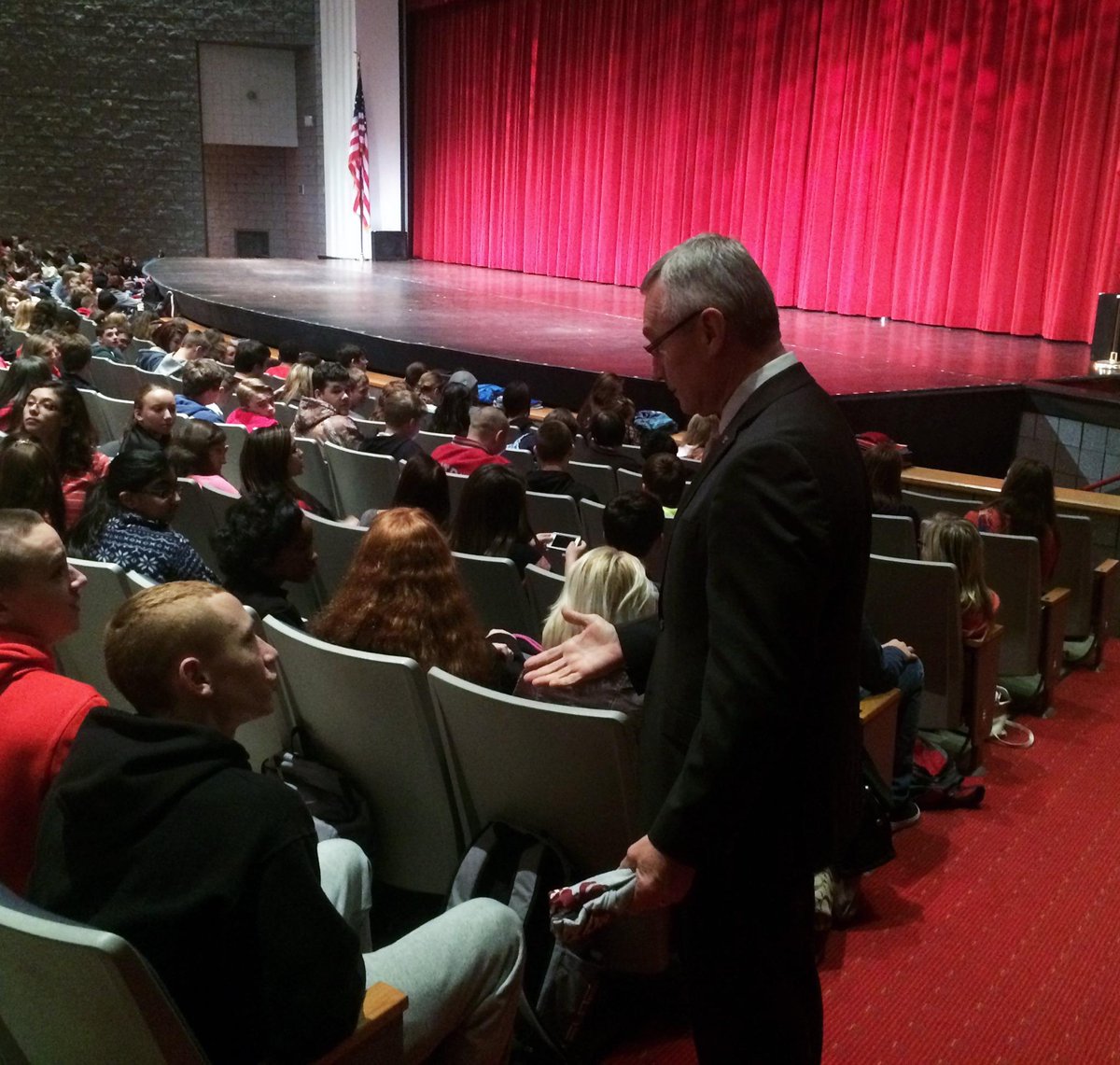 Enjoyed speaking at Lake Catholic and Mentor high schools today!