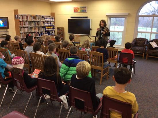 BannockburnLib's tweet photo. Author Nancy Krulik is visiting us today! http://t.co/C9gyxlxlZp