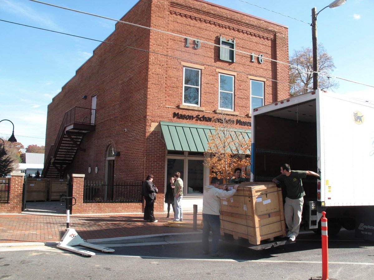 PC_MuseumofArt's tweet photo. The show has finally arrived from Japan! Unpacking and installation for the December 1st opening has begun! http://t.co/AQbMEZ0lBO