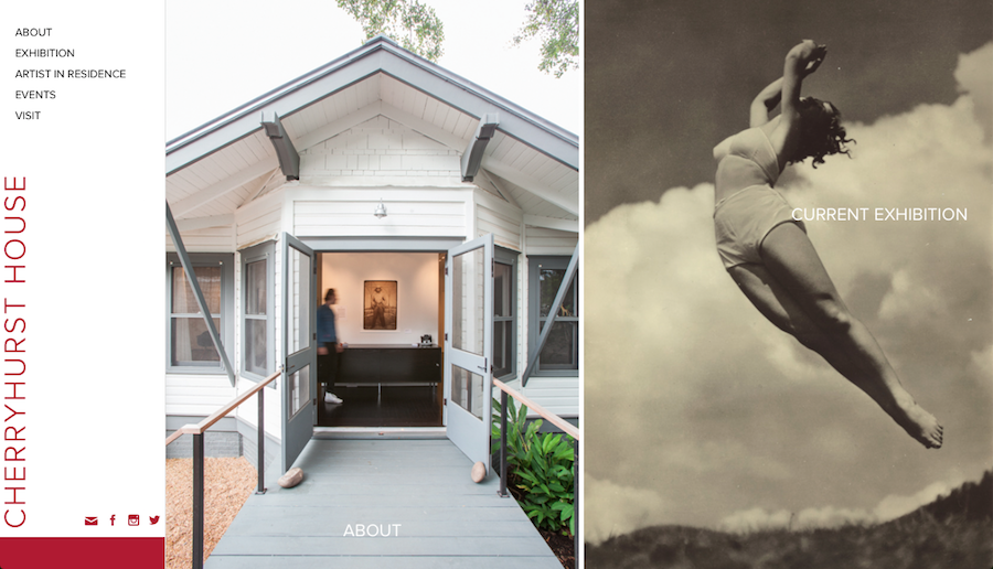 The new #CherryhurstHouse website has finally launched...and boy is it pretty! Check it out: cherryhursthouse.com