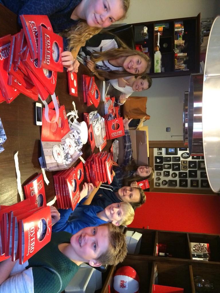 Vandaag en gister een geweldige actie gehad bij Covebo! Hier een aantal foto's!