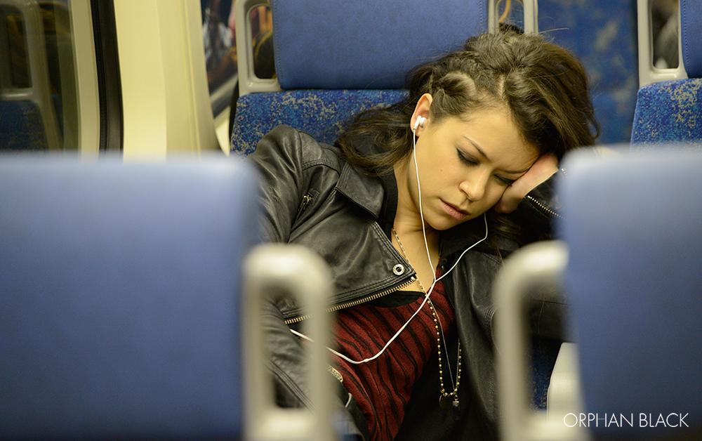 OrphanBlack's tweet photo. Next stop: Huxley Station. #tbt #OrphanBlack http://t.co/qutbsSdAhi