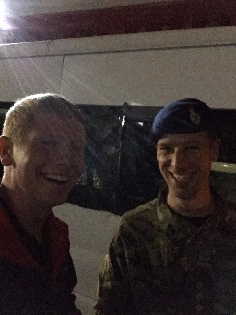 ACompanyDACF's tweet photo. Selfie with the padre! #padre #football #trials http://t.co/ME4N9jpQrv