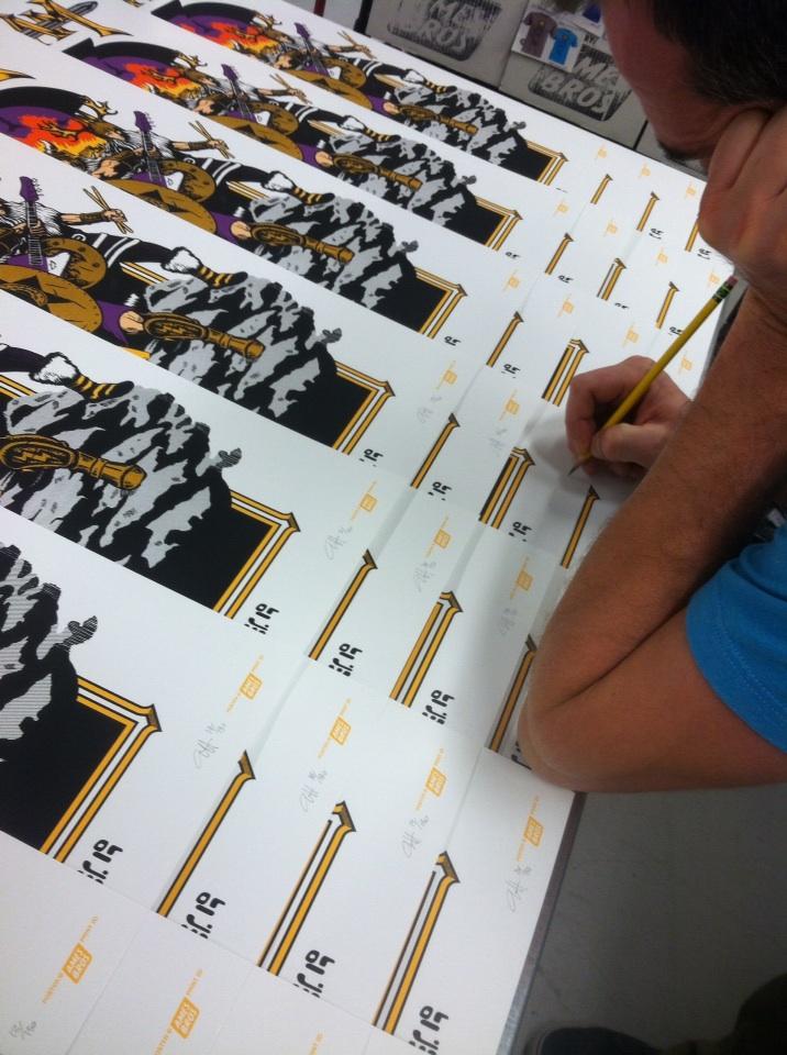 Tonight's Pearl Jam St. Paul poster by Ames Bros Page 2 — Pearl Jam