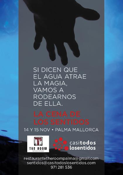 cenasentidos's tweet photo. Mañana estaremos en la Isla Bonita emocionando . #cenasentidos @theroompalma #Mallorca #sentidos2014 http://t.co/xj6tt502xe