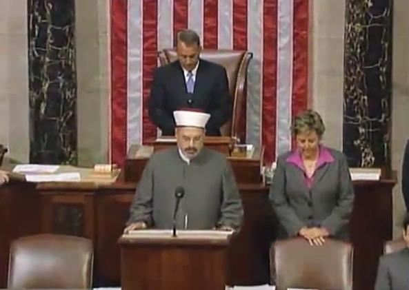 Meet the Imam that Boehner allowed to praise Allah on House floor