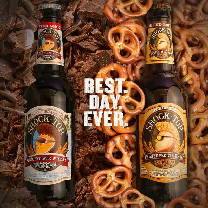 AmeliaTran's tweet photo. I must say, although I was super excited about #Shockolate; #TwistedPretzel wins! Dig the aftertaste, @ShockTop. http://t.co/hmXGGINKvb
