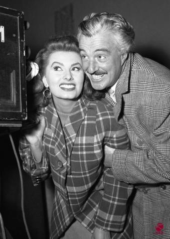 This is What Vittorio De Sica and Sophia Loren Looked Like  in 1955 