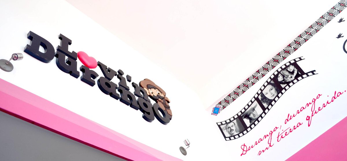 lovindgo's tweet image. Visitenos!!! Negrete #400-a zona centro entre madero y victoria , en el mero corazon de #Durango Que bonito mural no?