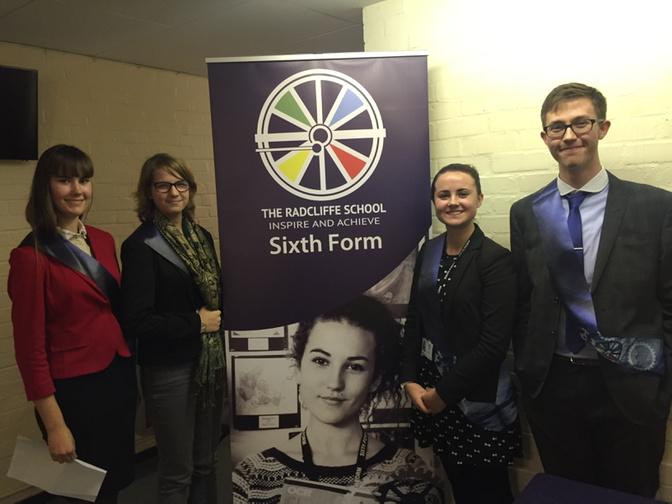 Very proud of our sixth form open evening presenters