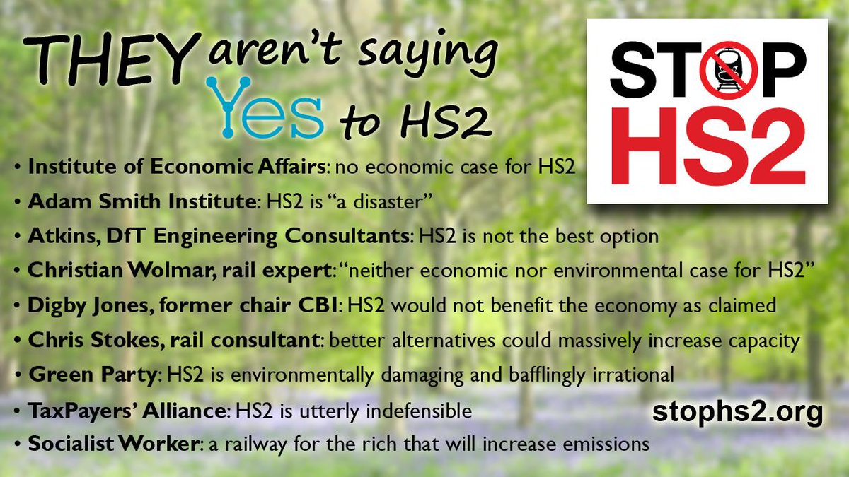 gordyfin's tweet image. @flypie @robinince If opposition to #HS2 were only nimbyism, how many nimbys can you spot here?