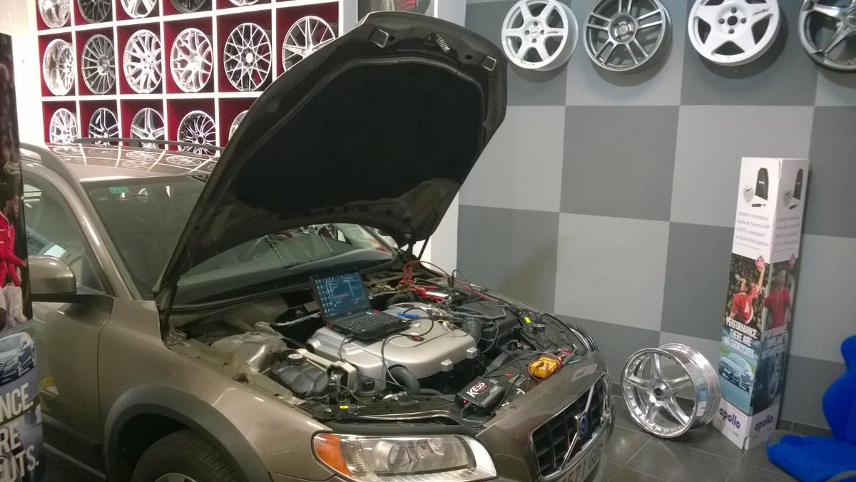 romisport's tweet image. Hoy ha tocado #reprogramar un #VOLVO #XC70 2.4D5 DE 185CV. El resultado 215cv