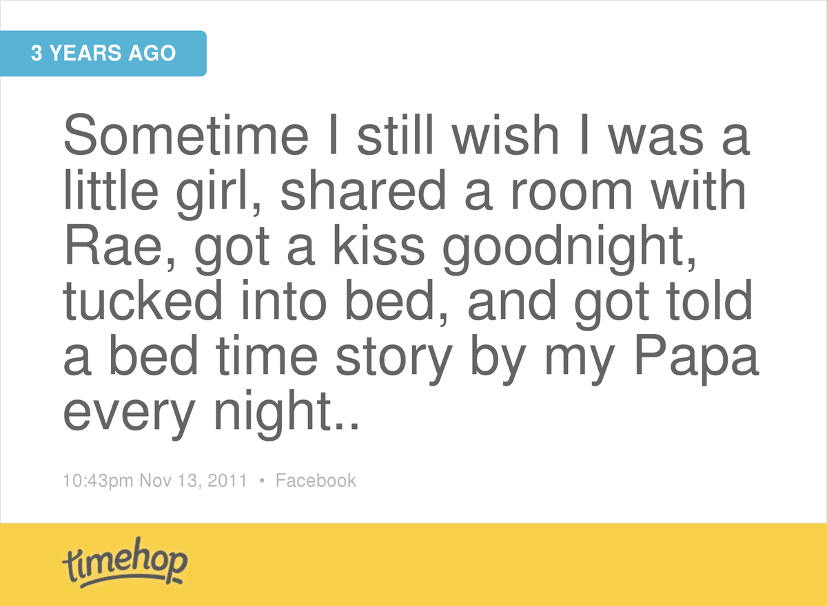 even_natalie's tweet photo. Exactly 3 years ago today! (via @timehop) http://t.co/SIawrW3k2f http://t.co/FK1NTUAWaG