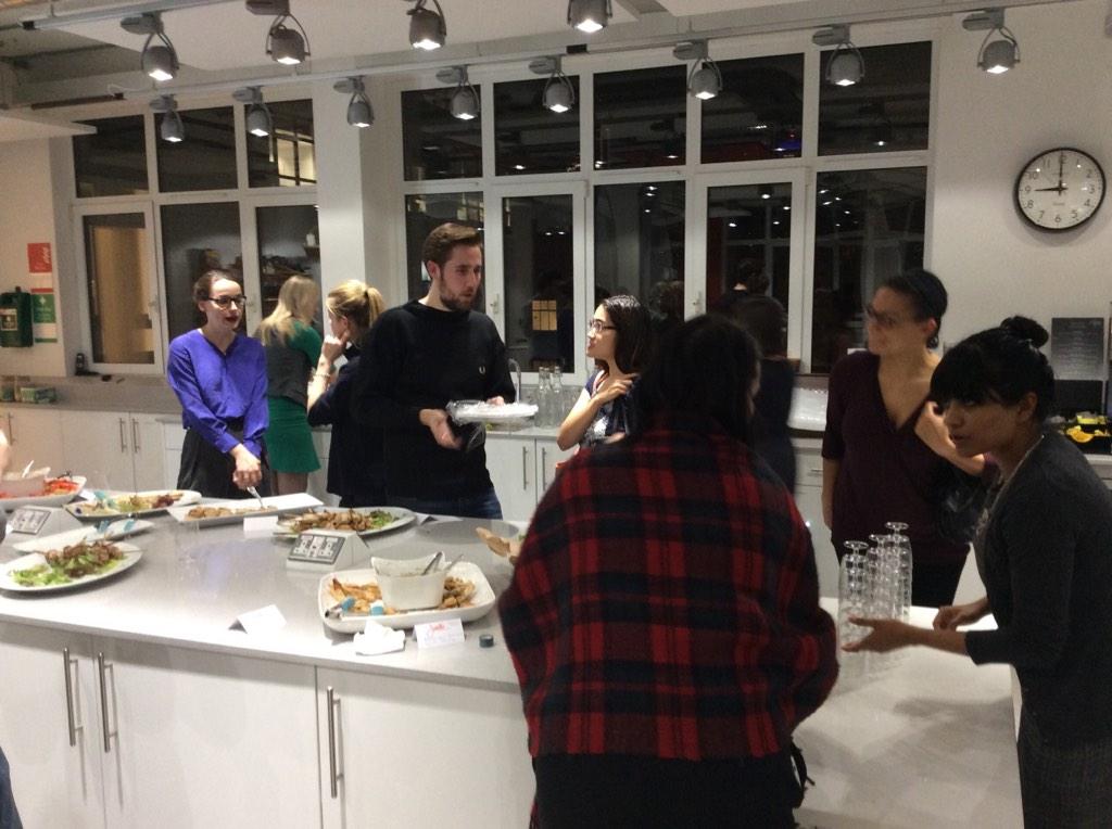 baileytalks's tweet photo. Great night tonight at Women 2.0, super inspirational founders talking about fundraising #w2lon great spread too http://t.co/Ikv6N14Pus