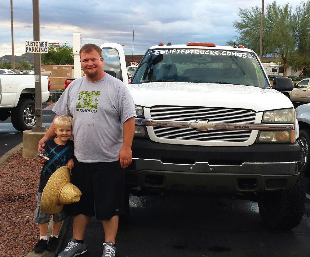 liftedtrucks's tweet image. New customer and son with their Custom #Chevy2500 #4x4 Thanks guys, enjoy the ride! #Family #Adventure #liftedtrucks