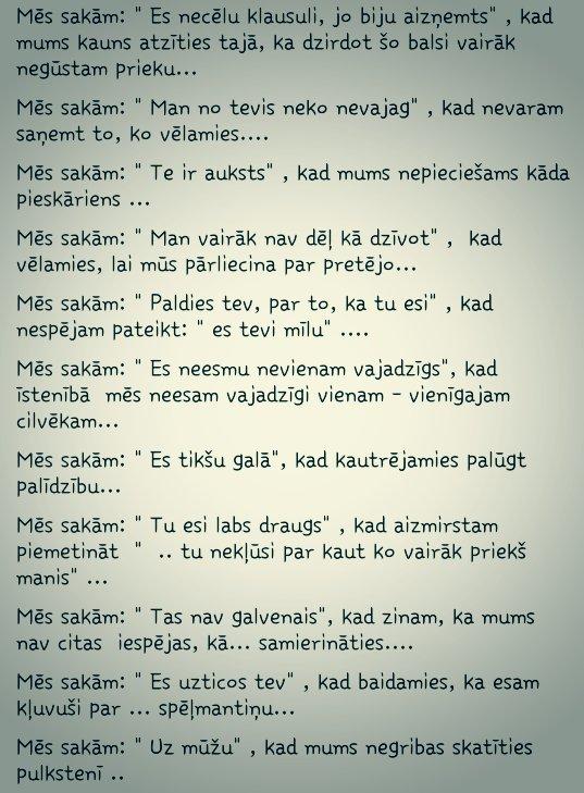 Tik patiesi, ka man pat sāp lasot šo
