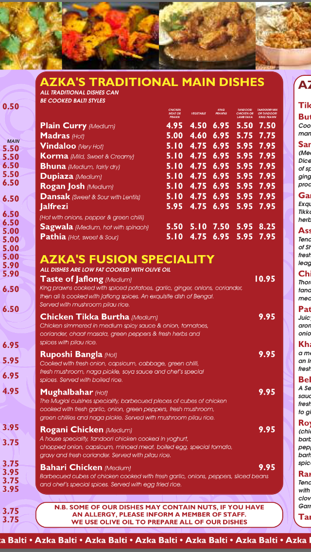 Azka_Restuarant's tweet image. hi guys check out our latest menu opt for our meal deal delicious food and great value for money