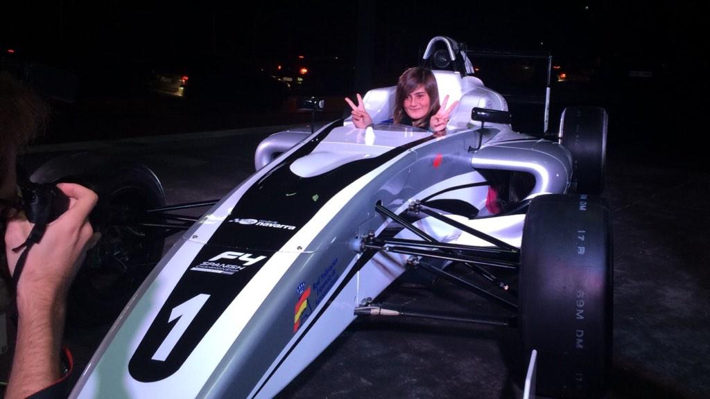 Encantada de haber podido participar en la presentación de la F4 Spanish Championship !!