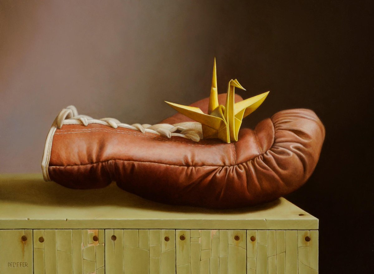 The Boston International Fine Art Show is about to begin! See works like Jacob A. Pfeiffer's 'A Bird in the Hand'.