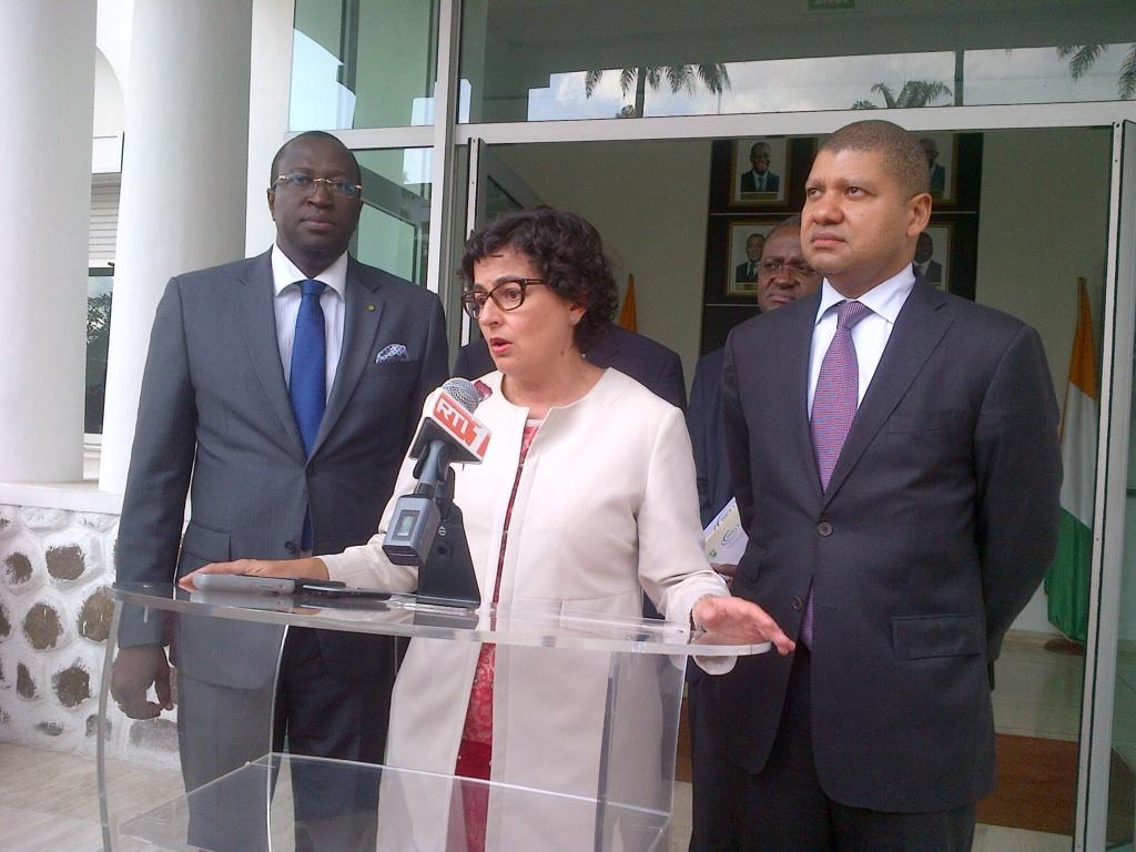Arancha González (@aranchaglezlaya) on Twitter photo Point de presse a la fin de la rencontre avec le PM Côte d'Ivoire SE M D K Duncan @Gouvci <a href="/JeanLouisBillon/">Jean-Louis Billon</a> Point de presse a la fin de la rencontre avec le PM Côte d'Ivoire SE M D K Duncan @Gouvci <a href="/JeanLouisBillon/">Jean-Louis Billon</a>