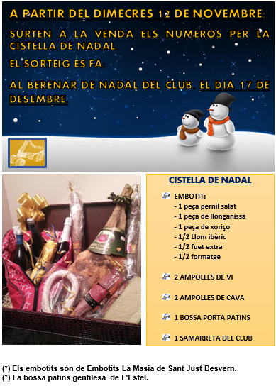 PASANTJUST's tweet photo. CISTELLA NADAL 2014 DEL PASANTJUST http://t.co/eXHC6fc0Ws
