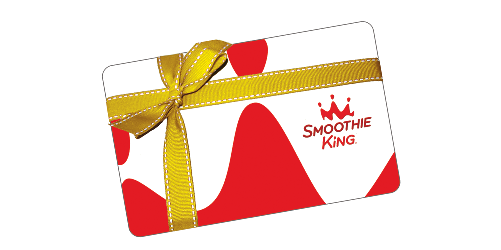 Smoothie King 👑 on Twitter "ThirstyThursday 5x10 Gift Card Giveaway