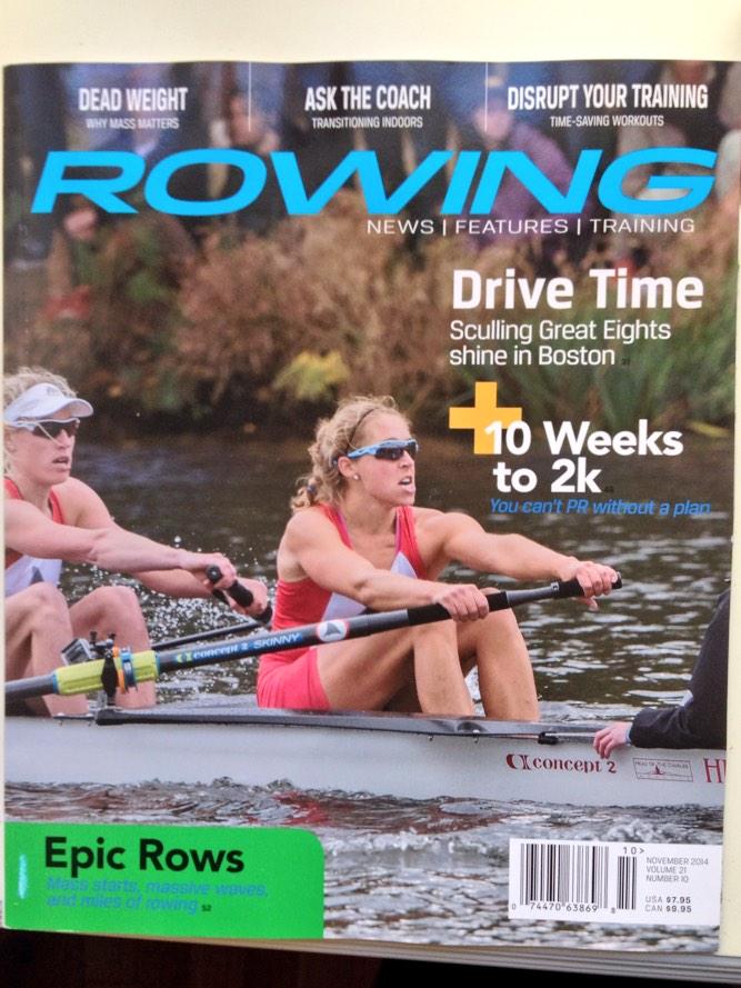 RowingNews's tweet photo. RT @gevgevs: Sometimes sorting the mail is quite fun. Thanks for surprise pics @RowingNews! #womensgreat8 #HOCR50 http://t.co/CcVhvuH6GT