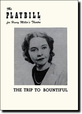 61 years ago, The Trip to Bountiful opened on Broadway at the Henry Miller’s Theatre! #TBT #BountifulTour