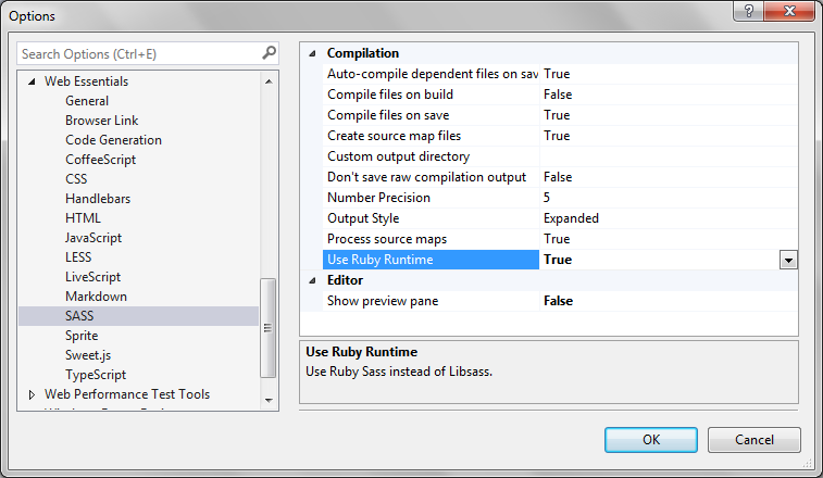 davidteasdaleme's tweet image. Really happy to see my ruby @SassCSS code make it into @VisualStudio  #WebEssentials Thanks @mkristensen &amp;amp; @adeelbm