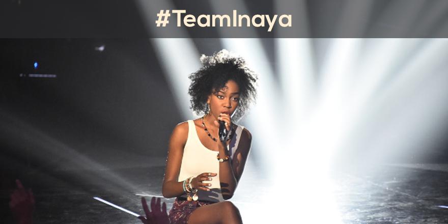 RisingStarM6's tweet photo. Inaya change de style et reprend La Bohème de l'immense Charles Aznavour ! 67% à passer ! Allez #TeamInaya #RT http://t.co/oyy9n79HuV