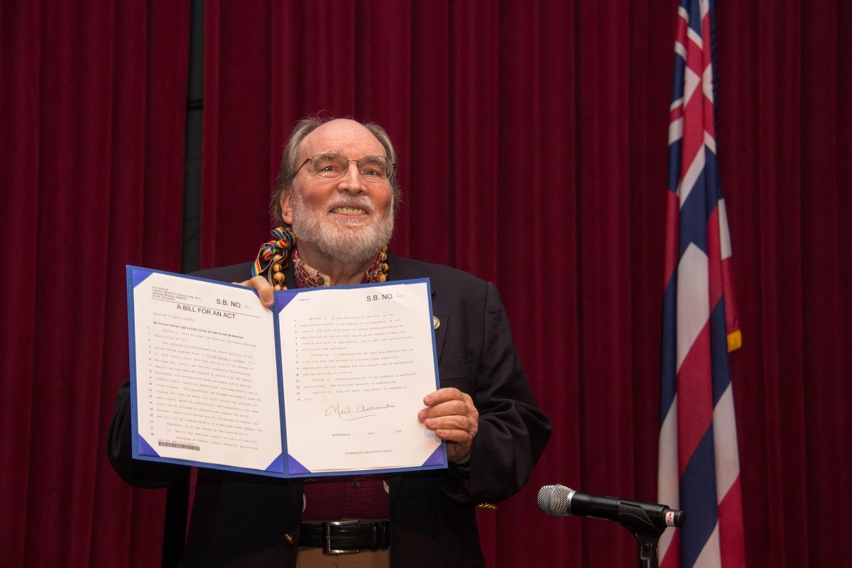 One year ago today we took a huge step forward for equality as SB 1 was signed into law. #tbt