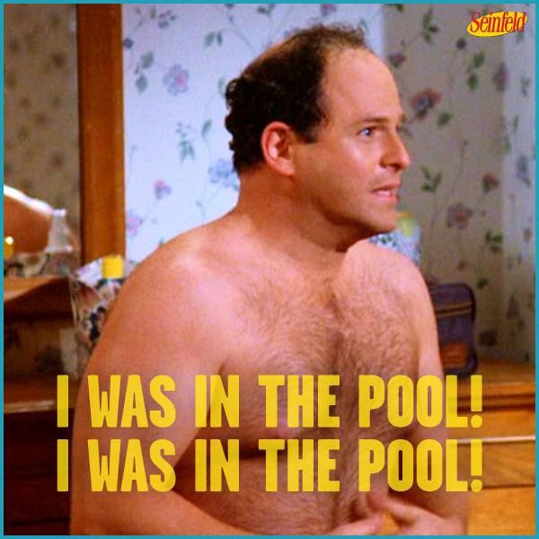 Seinfeld on X: ""I was in the pool!" #Seinfeld #Shrinkage  http://t.co/f6PJpgrYP7" / X