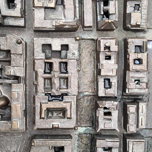 manongarritsen's tweet image. Last day in Hamburg. Brass model of #hamburg #urbanpatterns