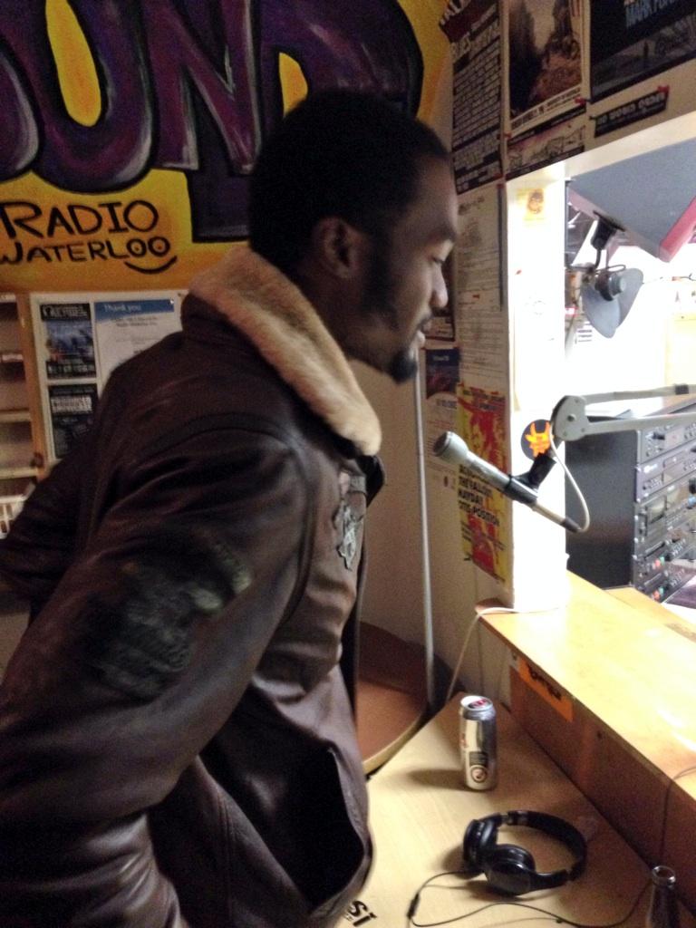 GtaNoble's tweet image. S/o 100.3FM We In The Buildin #MSW #Waterloo #RadioFlow #CKMS #RAW💯