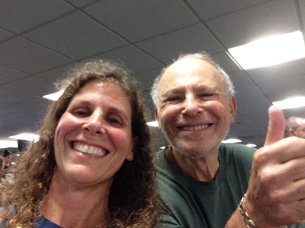 sbaaronson's tweet photo. @DavidSiik @madbee95 @boire_eau #precisionrunning this morning with my dad. Making 75 look easy! #addicted #golew http://t.co/224E2qJZ7U