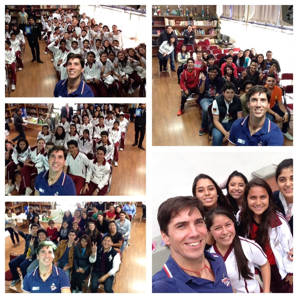 SteveJudge's tweet photo. It was an honour to present my journey to la Salle @Humbertcarr1 http://t.co/ff6UnvdyzZ