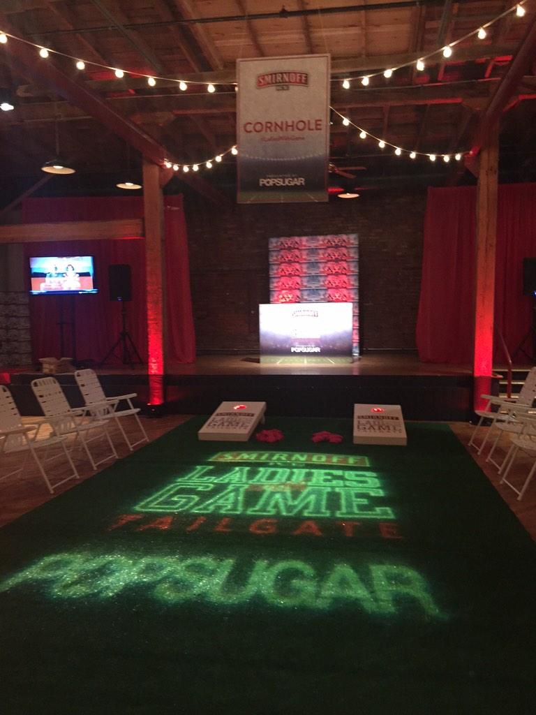 devinlyn9's tweet photo. Come play some cornhole with us at the #LadiesWithGame event at the Avenue! @Smirnoff @POPSUGAR @JessieJDecker http://t.co/wVn8cP7mng