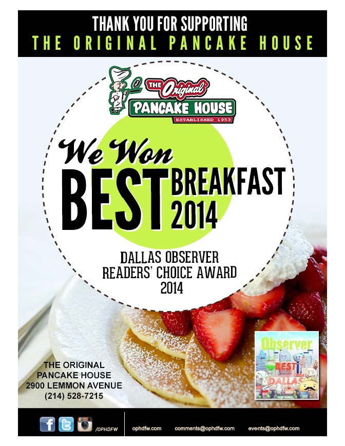 OPHUptown on Twitter "noa_mirai We r The Original Pancake House